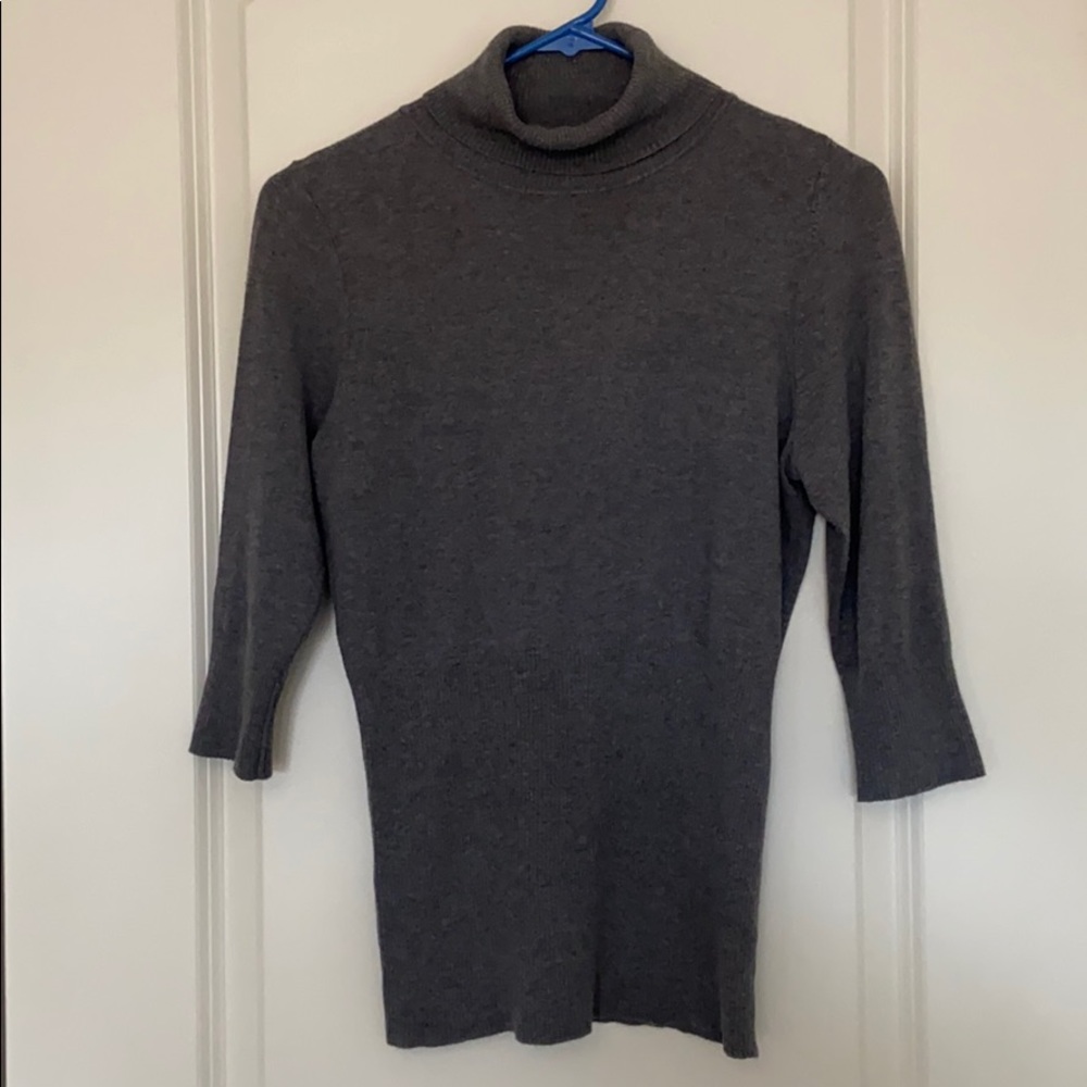 Turtle neck, grey